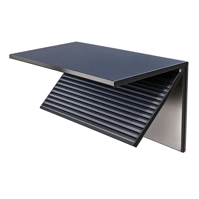 Outside Corner (Includes PVC Base) - Resysta Aluminum Trim