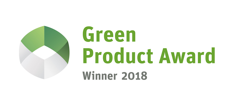 Logo oficial Green Product Award Winner 2018