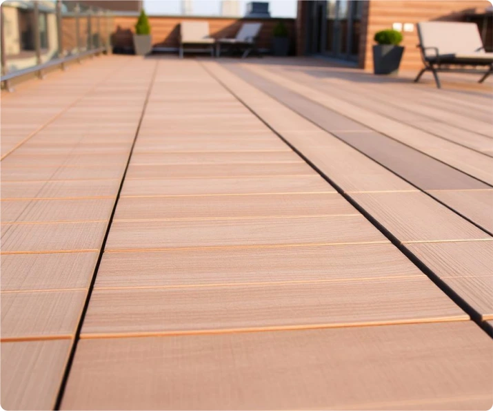RESYSTA DECKING BOARD 7 ½