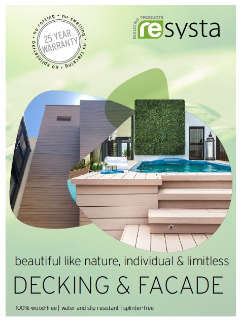 Resysta Building Products Brochure cover