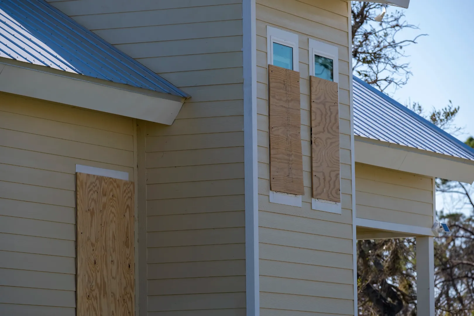 Composite Siding on a house