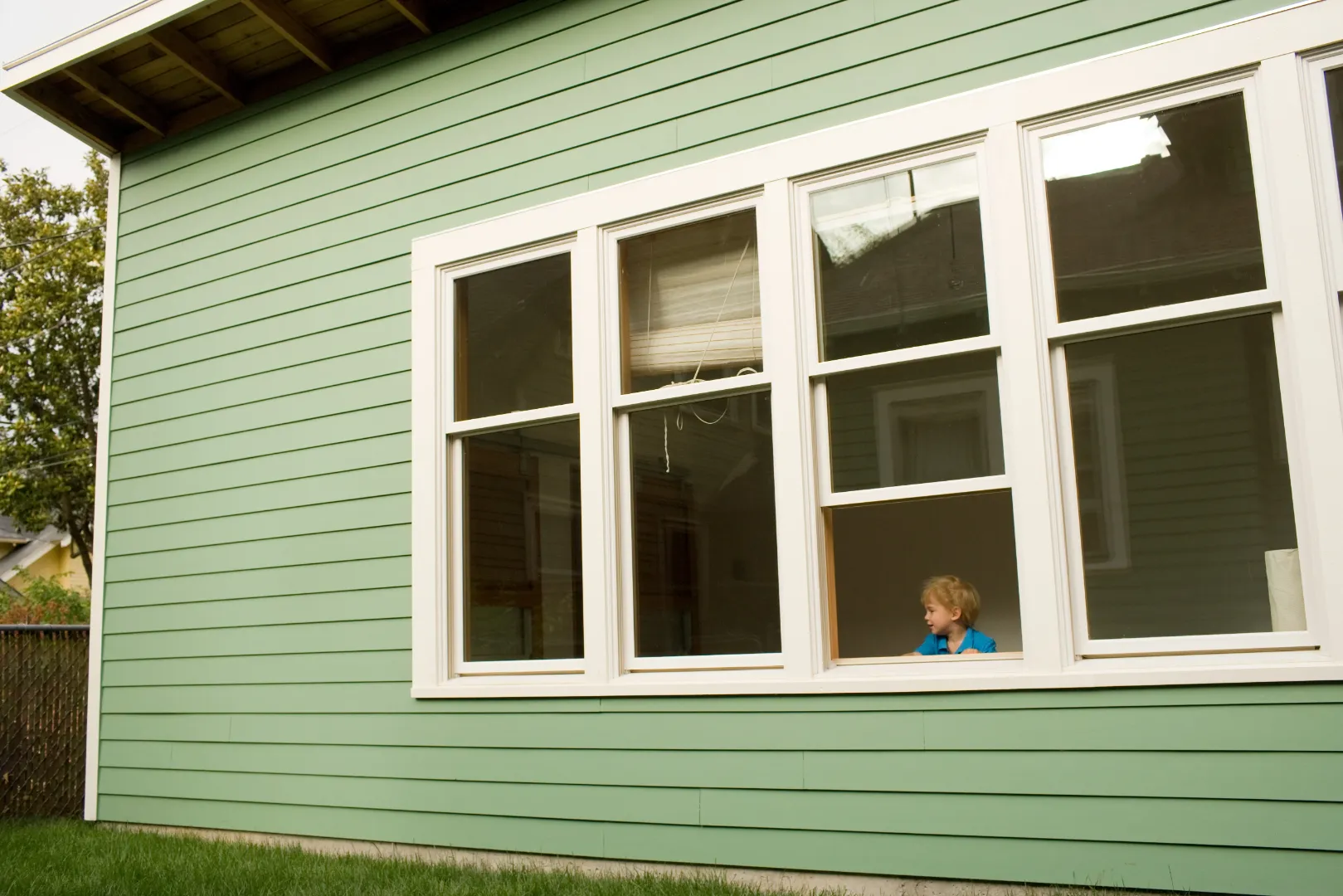 Vinyl Siding on a house