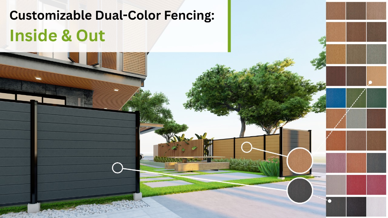 Customizable Fence Color