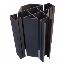 FENCE POST WITH INSERT PROFILE