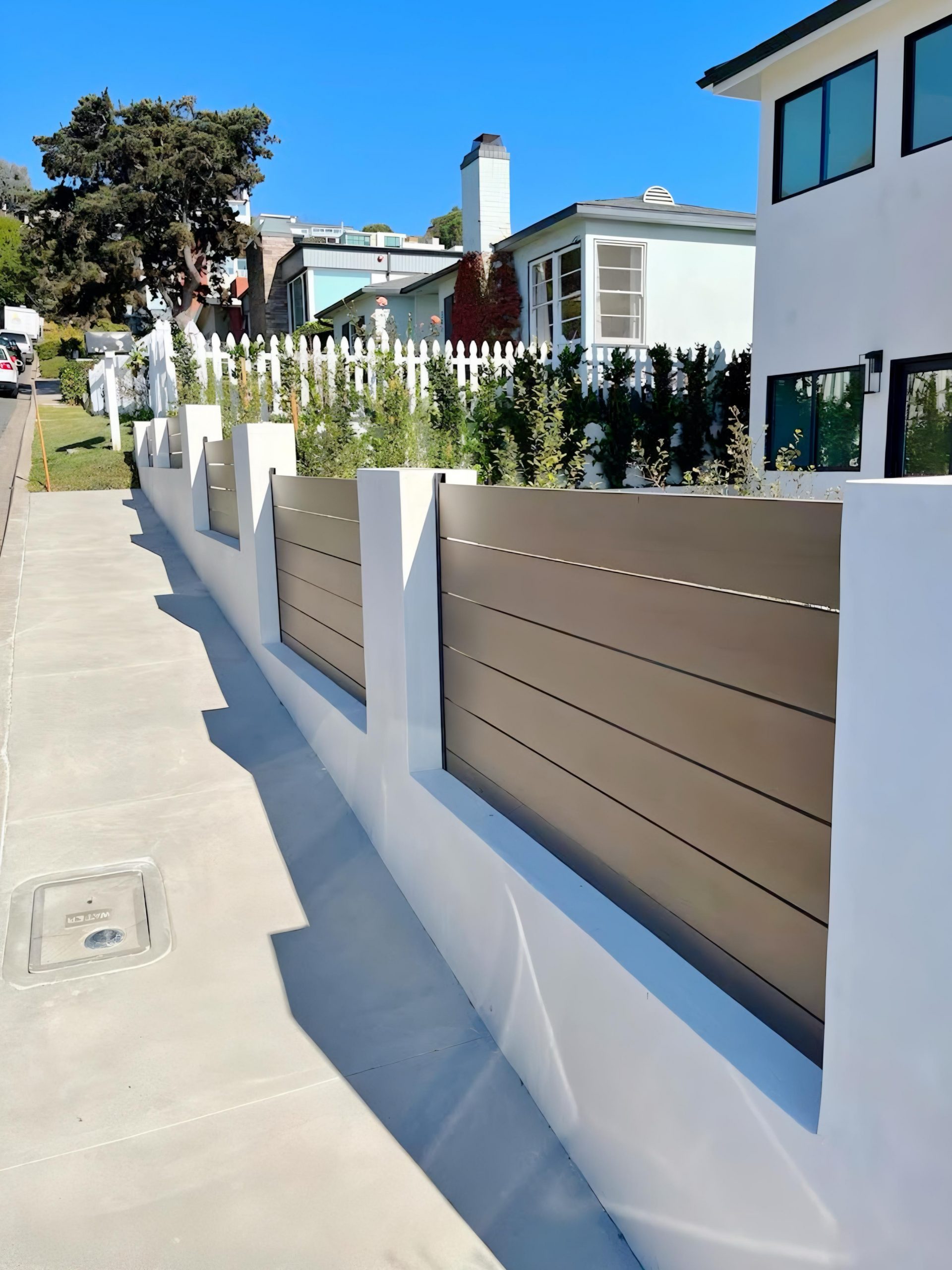 Resysta Fence Perimeter Wall