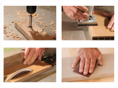 How to customize, cut, or sand Resysta